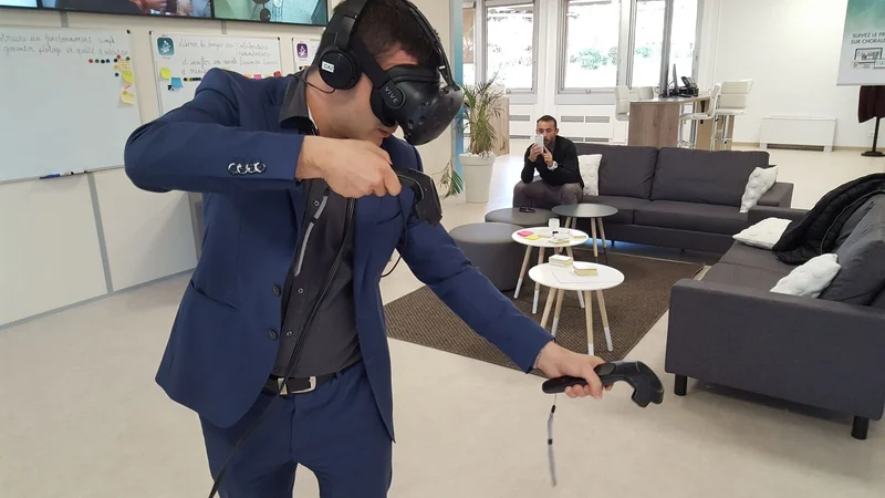 Animation transformation digitale - location de casque VR
