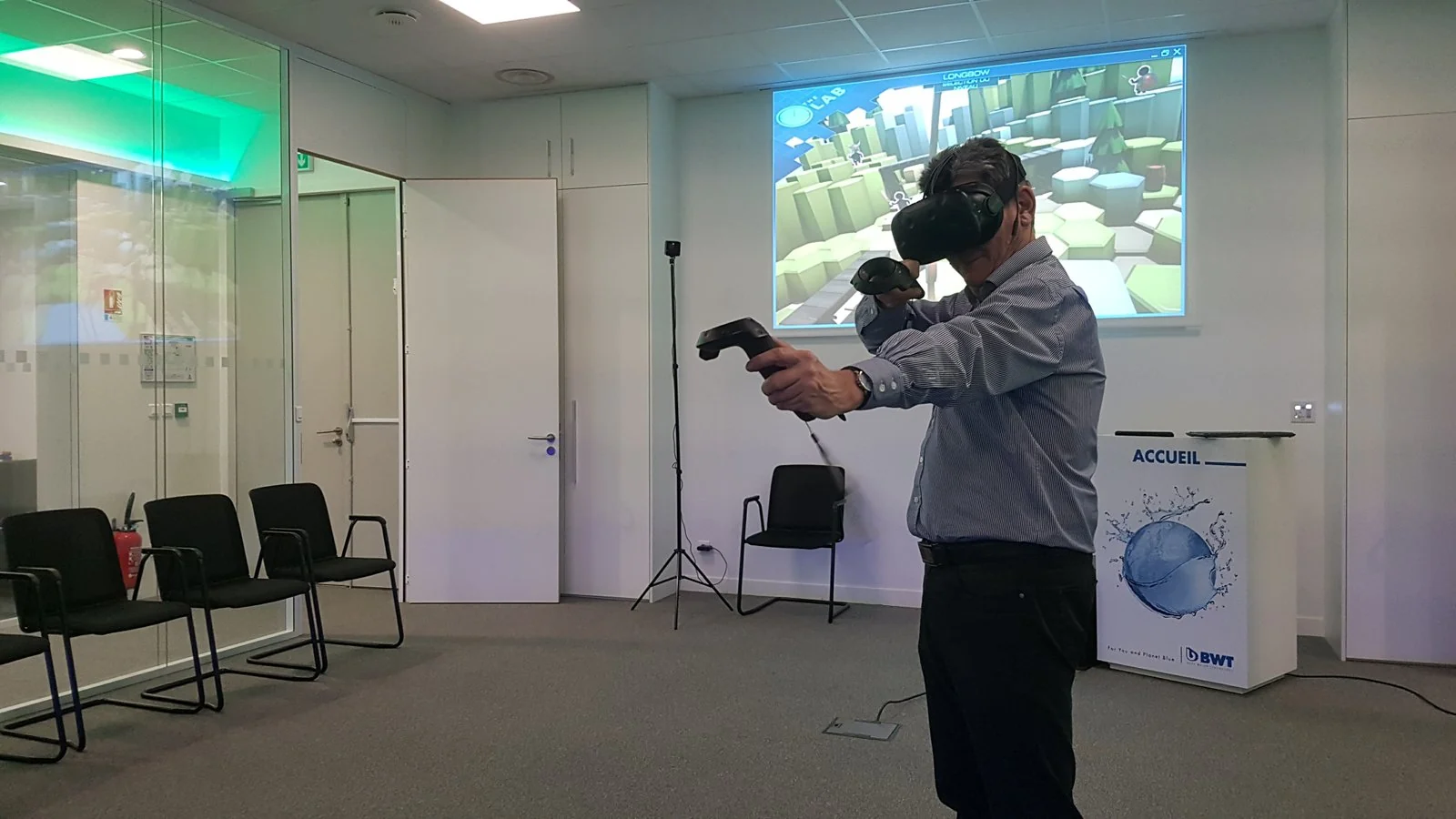 BWT - location d'un casque de réalité virtuelle UniVR Studio