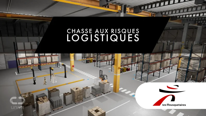 Chasse aux risques logistiques en réalité virtuelle