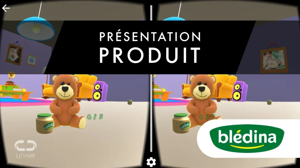 présentation produit vr jeu
