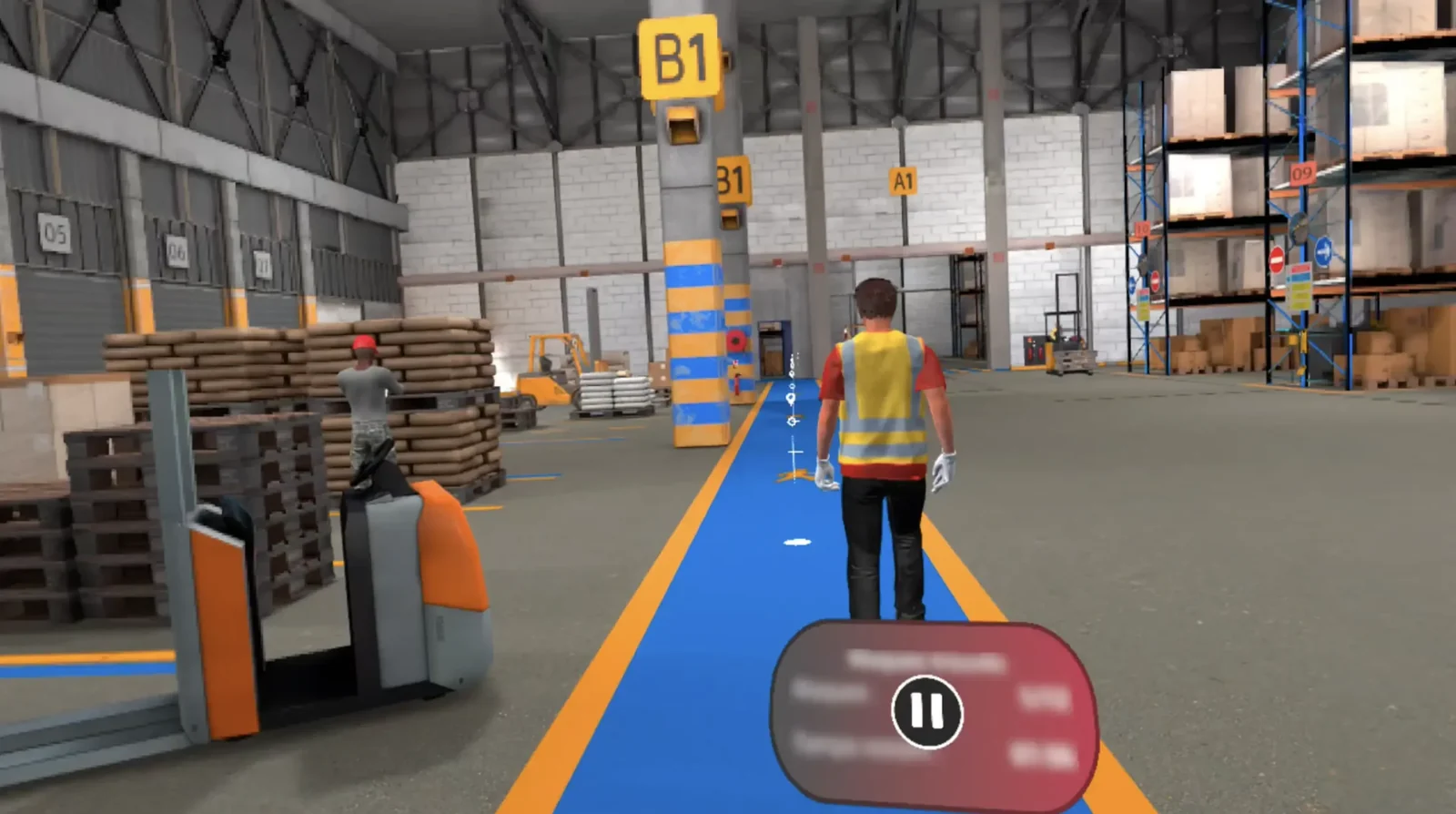 chasse aux risques logistique VR