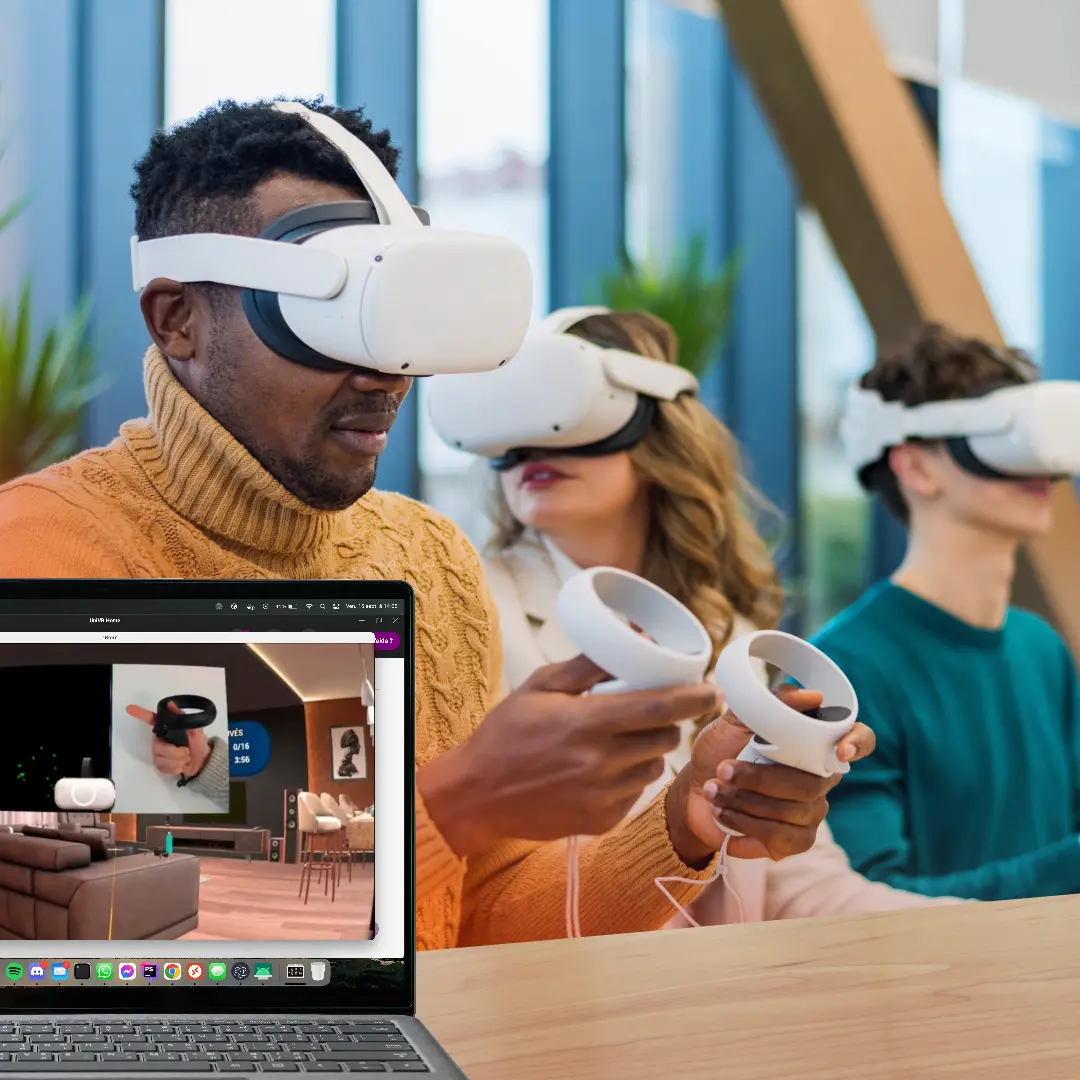 Suivi de l'écran des apprenants en formation VR
