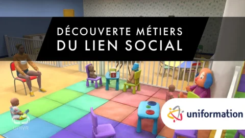 découverte métiers de la petite enfance - crèche - réalité virtuelle