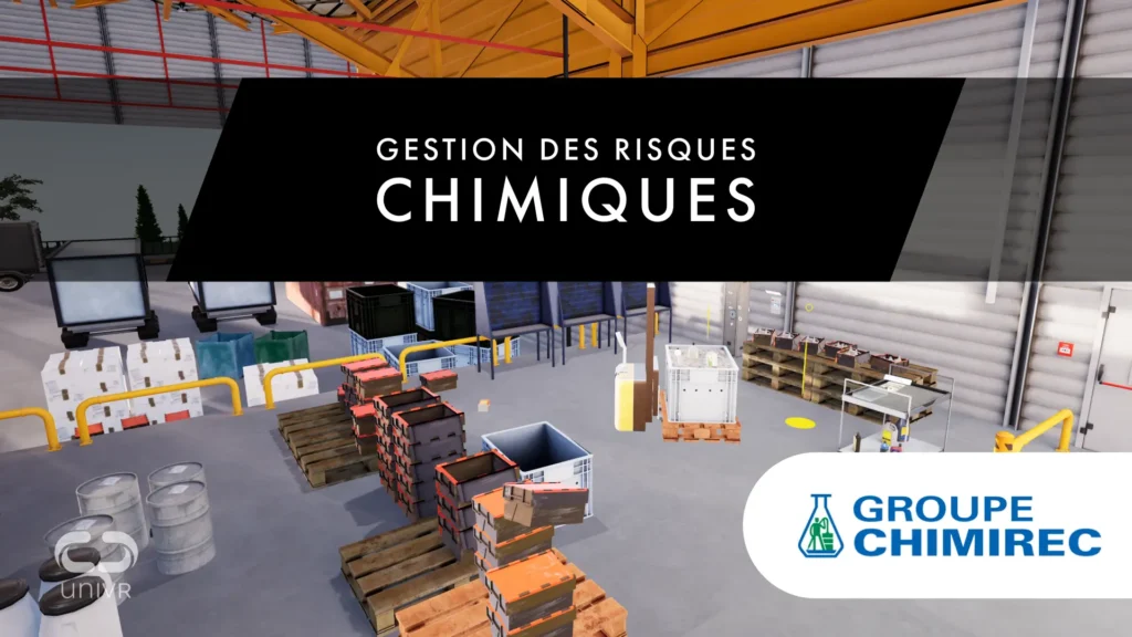 gestion des risques chimiques - sensibilisation réalité virtuelle